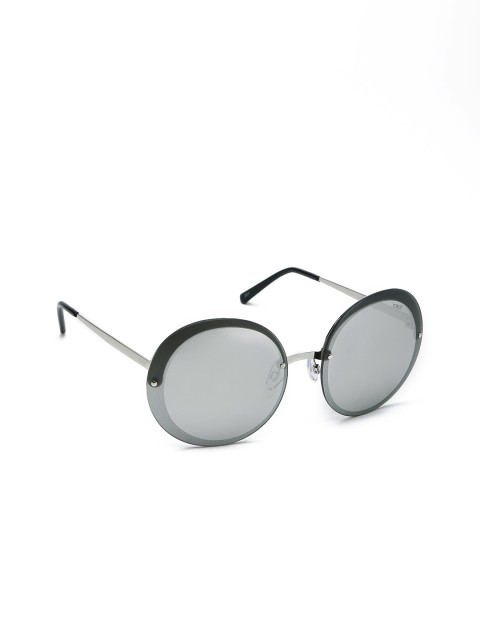

IDEE Women Round Sunglasses IDS2341C1SG, Silver