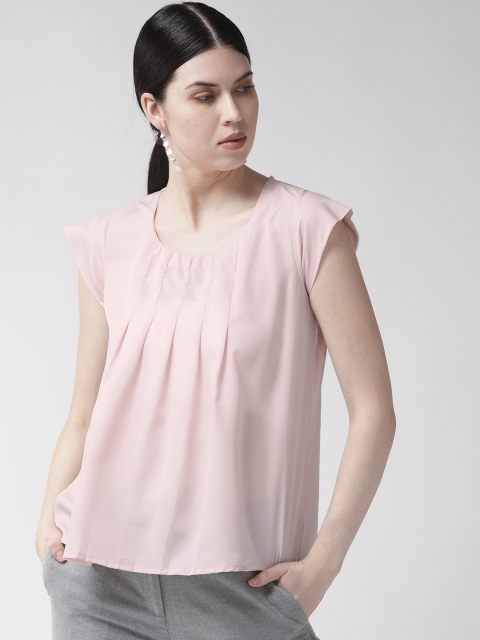 

Style Quotient Women Pink Solid Top