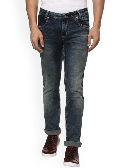 

Mufti Men Blue Slim Fit Mid-Rise Clean Look Stretchable Jeans