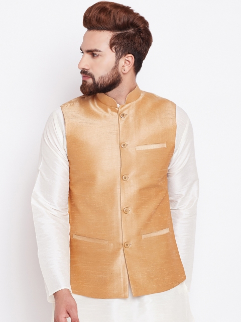 

SOJANYA Gold-Toned Nehru Jacket