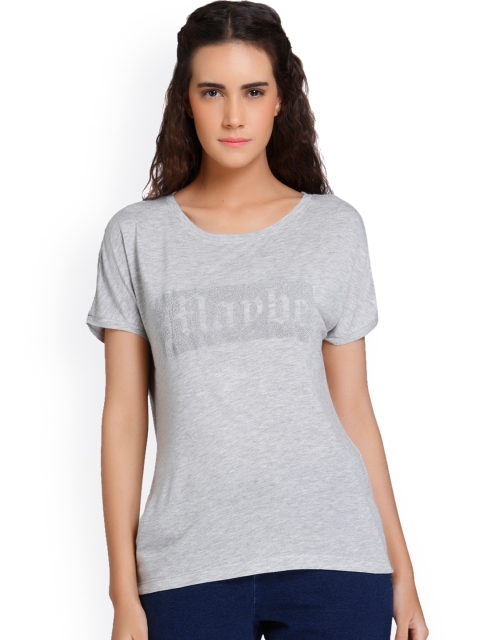 

Vero Moda Women Grey Printed Top