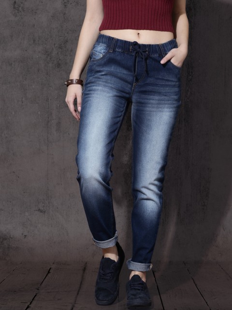 

Roadster Women Blue Skinny Fit Mid-Rise Clean Look Stretchable Jeans