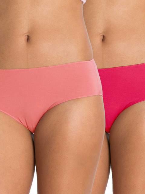 

Jockey Women Pack of 2 Briefs, Pink