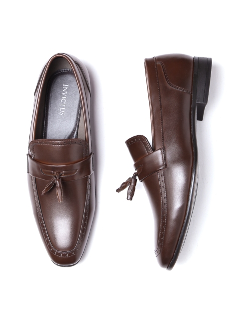 

INVICTUS Men Brown Semiformal Slip-Ons