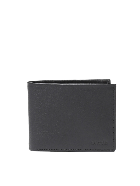 

Levis Men Black Solid Two Fold Wallet