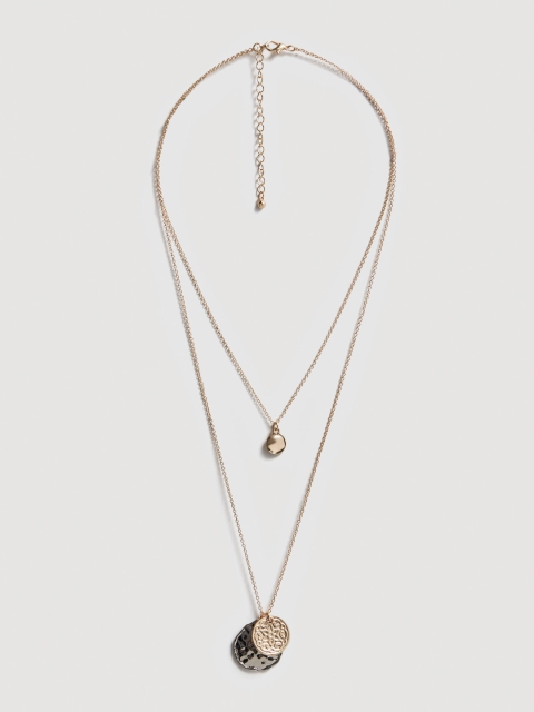 

MANGO Gold-Toned Layered Necklace