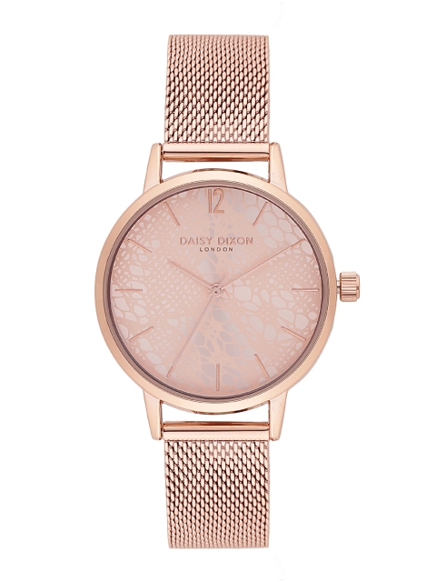 

Daisy Dixon Women Rose Gold-Toned Analogue Watch DD051RGM