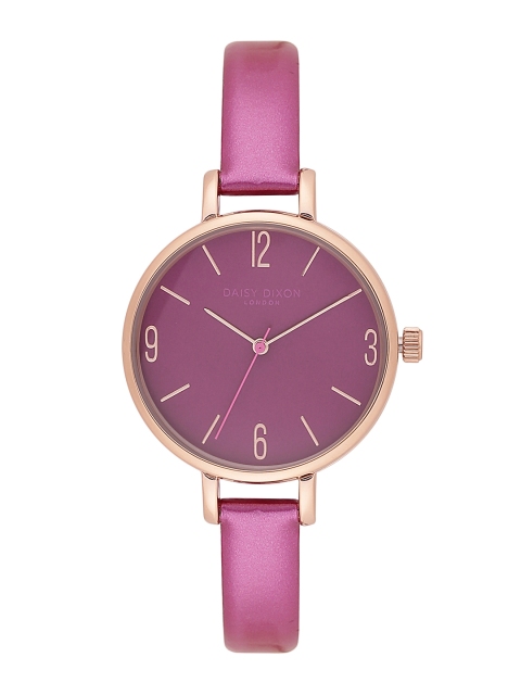

Daisy Dixon Women Burgundy Analogue Watch DD060VRG
