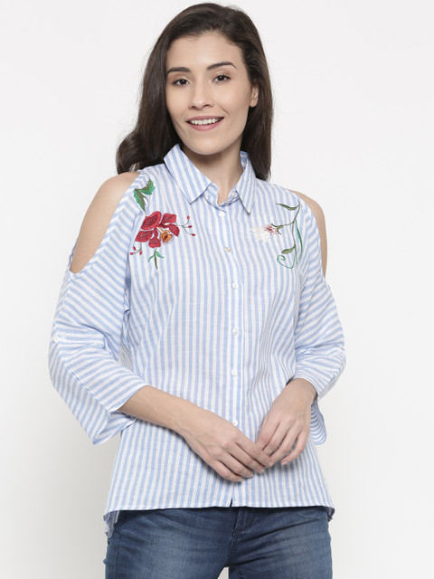 

Deal Jeans Women Blue Shirt