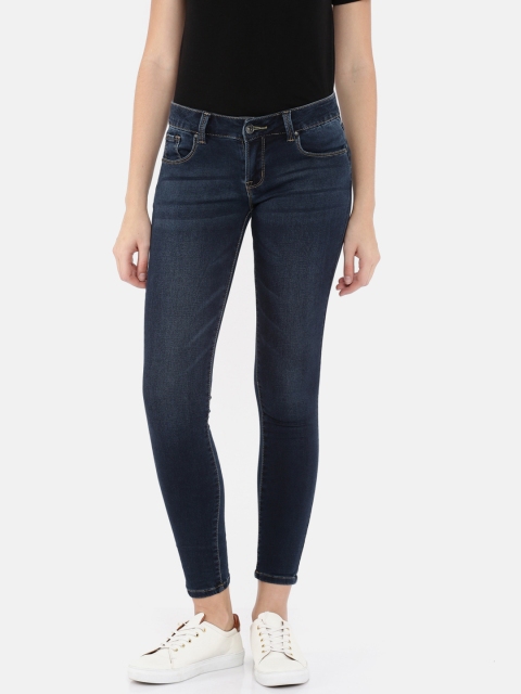 

Deal Jeans Women Blue Skinny Fit Mid-Rise Clean Look Stretchable Jeans