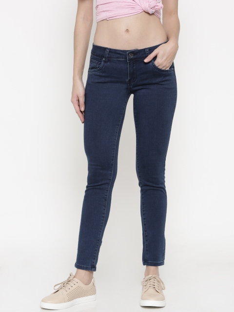 

Deal Jeans Women Blue Skinny Fit Mid-Rise Clean Look Stretchable Jeans