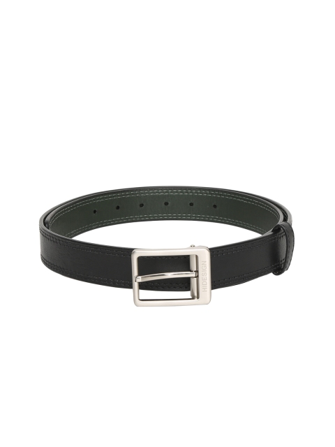 

Hidesign Men Black Leather Belt