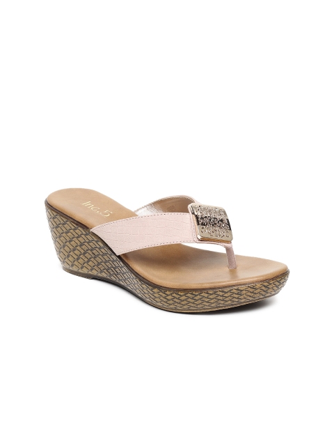

Inc 5 Women Beige Solid Wedges