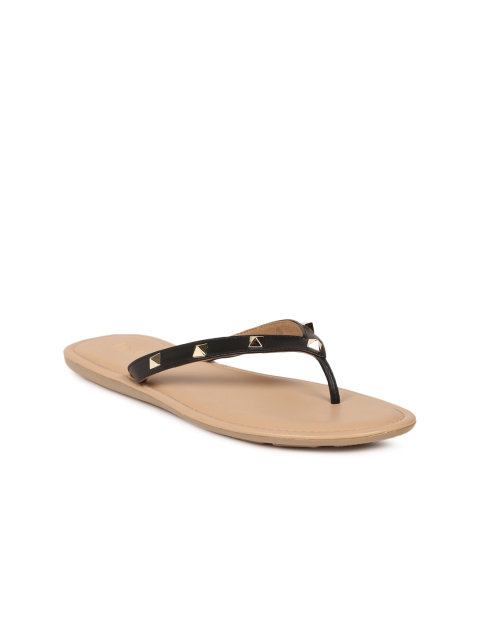 

Inc 5 Women Black Open Toe Flats