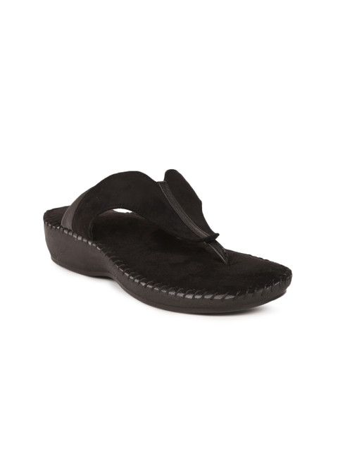 

Inc 5 Women Black Solid Suede Open Toe Heels