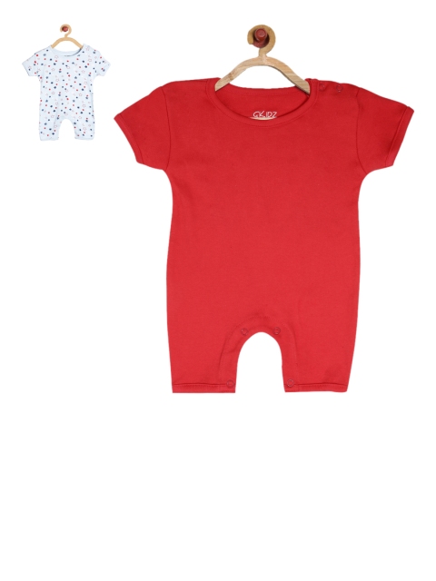 

GKIDZ Kids Unisex Pack of 2 Rompers, Blue
