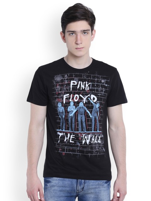 

Free Authority Pink Floyd Featured Black Tshirt for Men