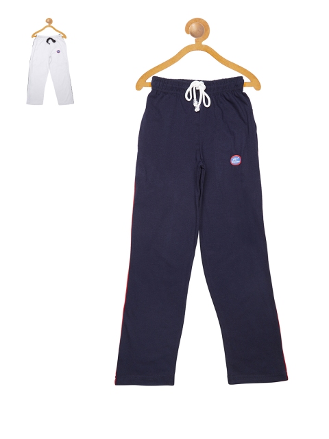

VIMAL Boys Pack of 2 Slim Fit Track Pants, Navy blue