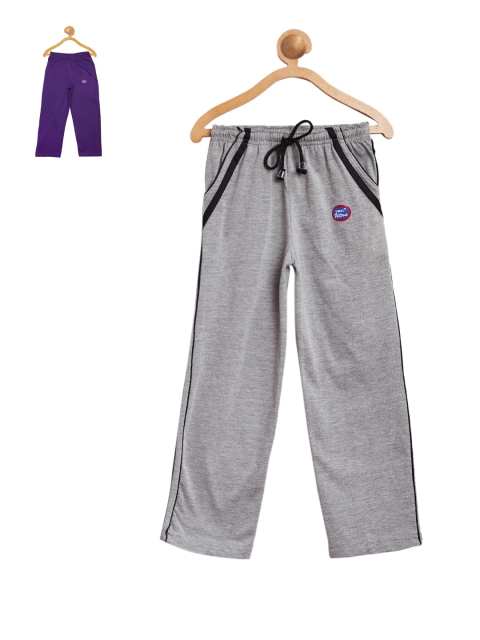 

VIMAL Boys Pack of 2 Slim Fit Track Pants, Silver