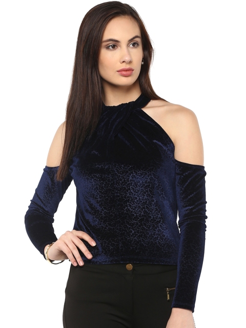 

Kazo Women Blue Printed Top