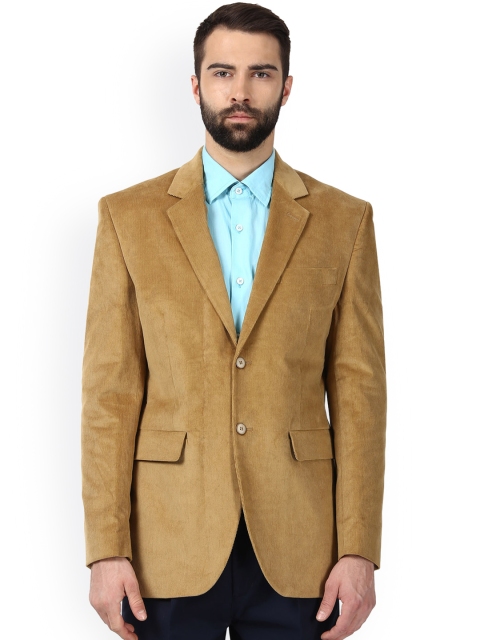 

ColorPlus Men Beige Single-Breasted Casual Blazer