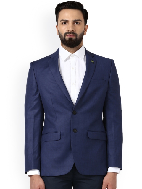 

Raymond Men Blue Single-Breasted Formal Suit
