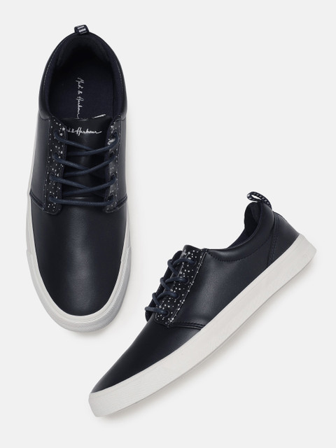 

Mast & Harbour Men Navy Blue Sneakers