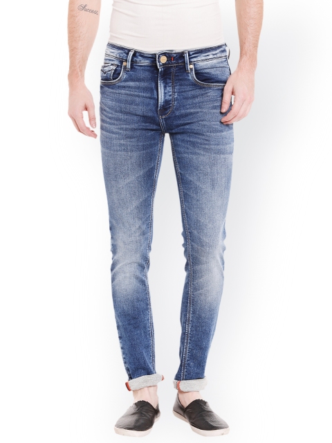 

Killer Men Blue Regular Fit Mid-Rise Clean Look Jeans
