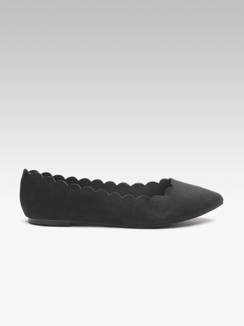

DOROTHY PERKINS Women Black Solid Ballerinas