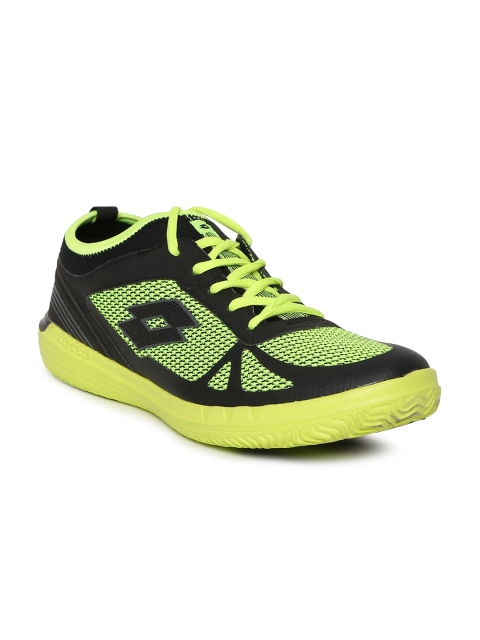 

Lotto Men Black & Yellow Sneakers