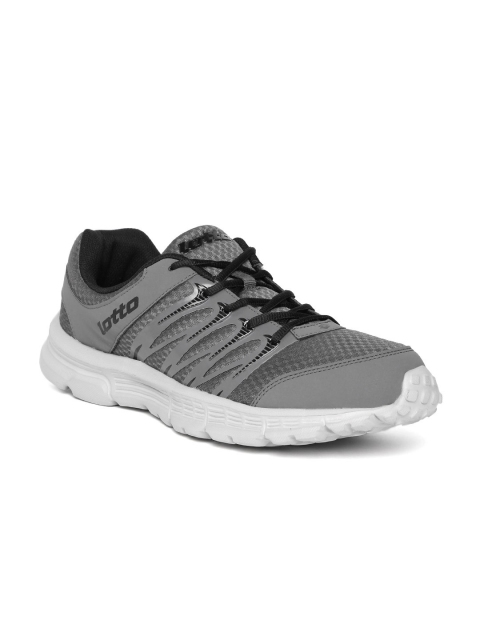 

Lotto Men Grey Adriano Track Running Shoes