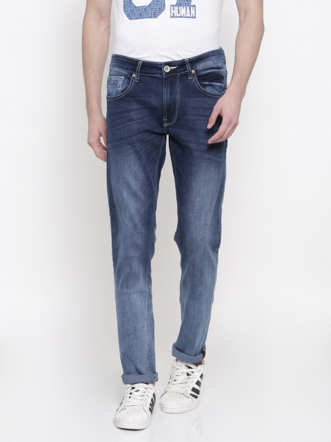 

Being Human Men Blue Skinny Fit Mid-Rise Clean Look Stretchable Jeans