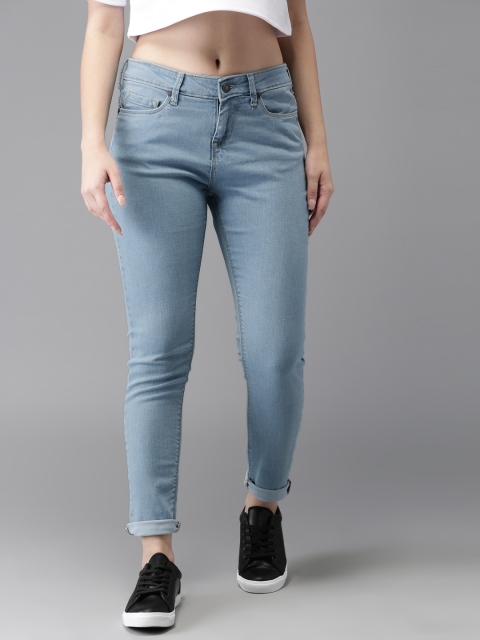 

Moda Rapido Women Blue Slim Fit Mid-Rise Clean Look Stretchable Jeans