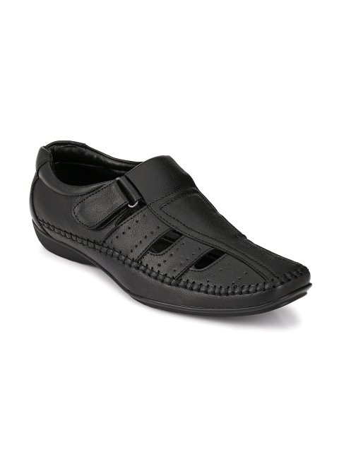 

El Paso Men Black Comfort Sandals