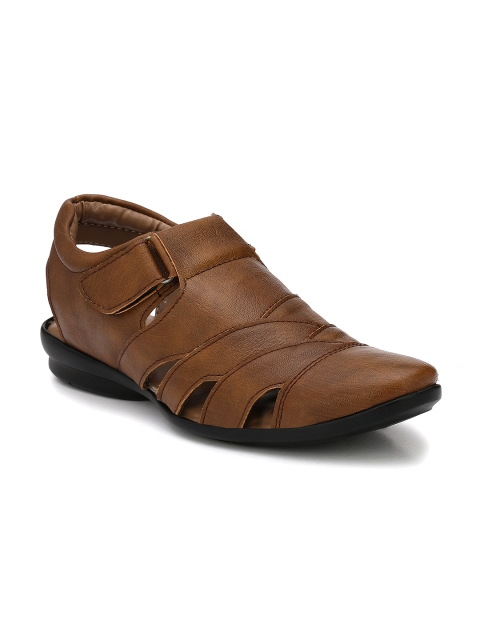 

El Paso Men Brown Comfort Sandals