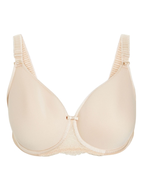 

next Nude-Coloured Solid Underwired Padded Minimizer Bra DD01ST204216