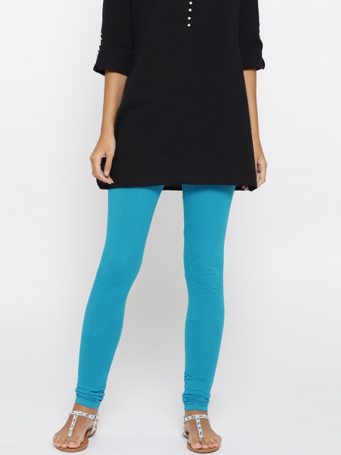 

AURELIA Women Blue Solid Churidar