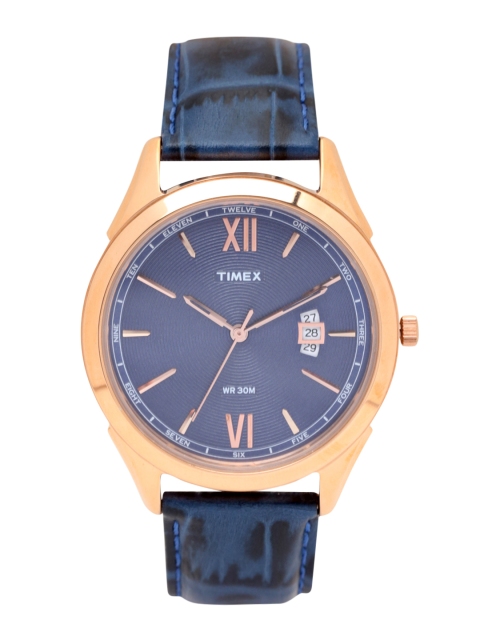 

Timex Men Navy Blue Analogue Watch TW000Y904