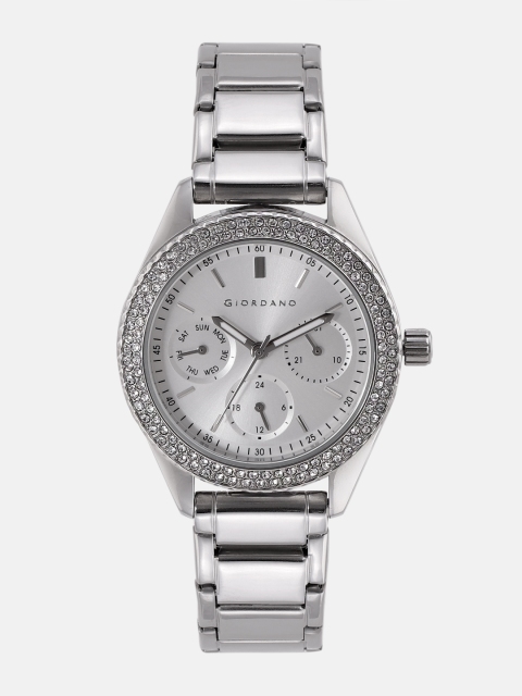 

GIORDANO Women Silver-Toned Analogue Watch 2884-11