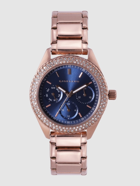 

GIORDANO Women Navy Blue Analogue Watch 2884-55