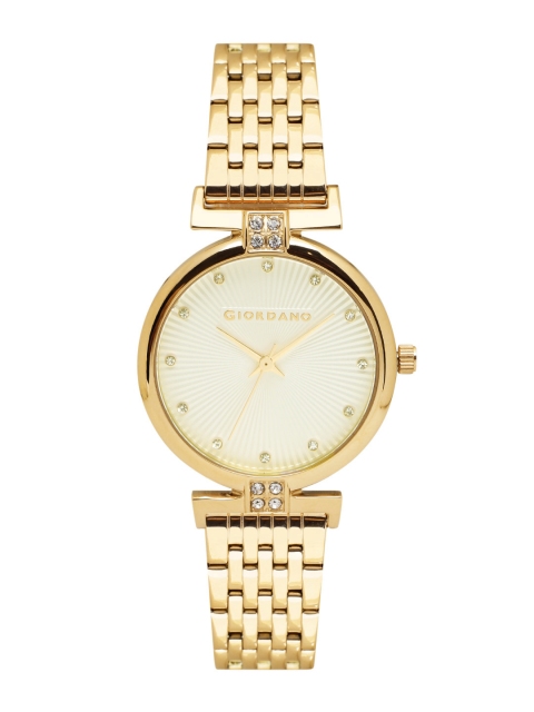 

GIORDANO Women Gold-Toned Analogue Watch 2869-22