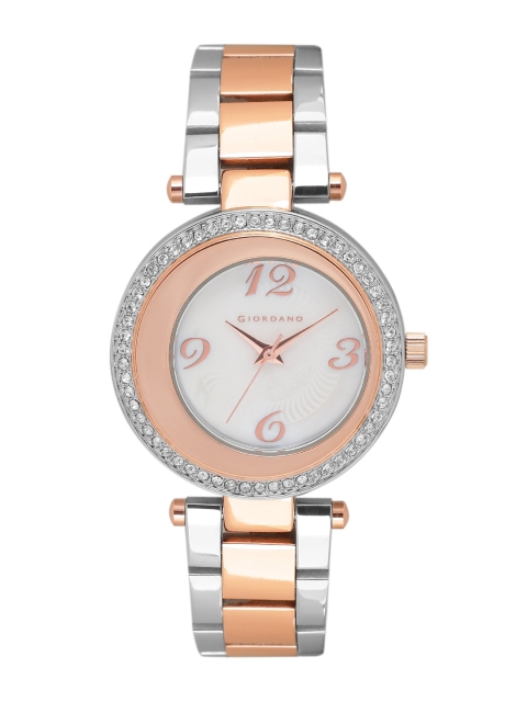 

GIORDANO Women White Analogue Watch C2007-22