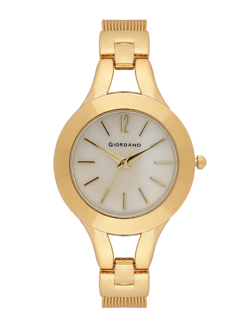 

GIORDANO Women Off-White Analogue Watch C2039-33