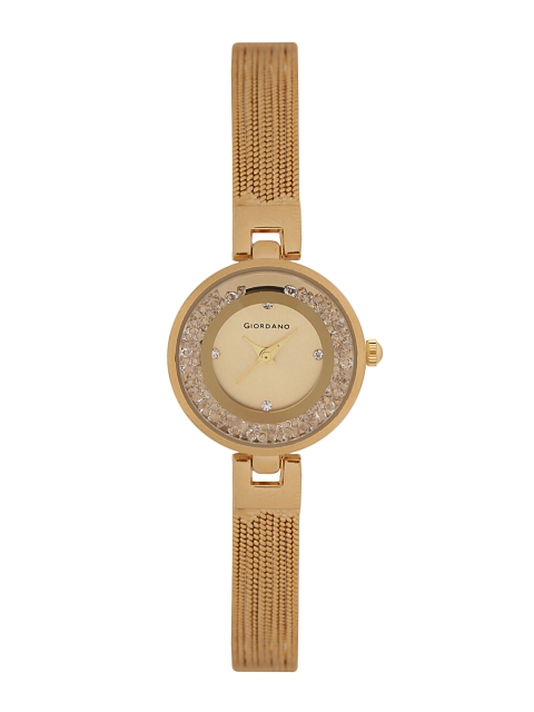 

GIORDANO Women Gold-Toned Analogue Watch C2040-33