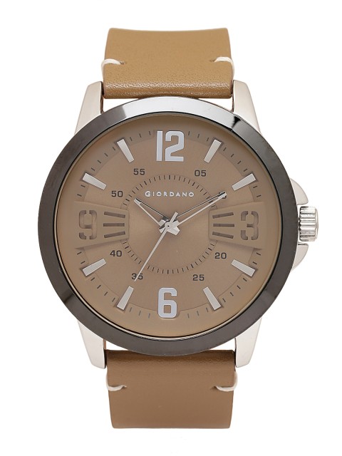

GIORDANO Men Brown Analogue Watch C1014-01