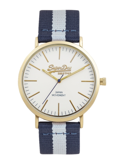 

Superdry Men Off-White Analogue Watch SYG183WUE
