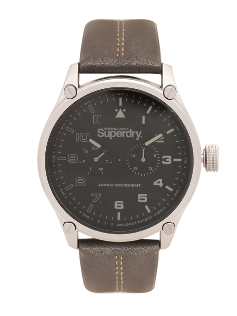 

Superdry Men Black Analogue Watch SYG208BN