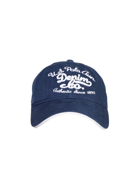 

U.S. Polo Assn. Men Blue Embroidered Baseball Cap