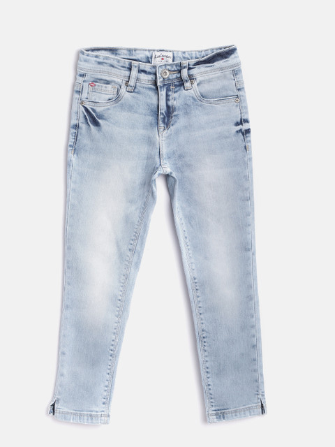 

Lee Cooper Girls Blue Skinny Fit Clean Look Stretchable Jeans