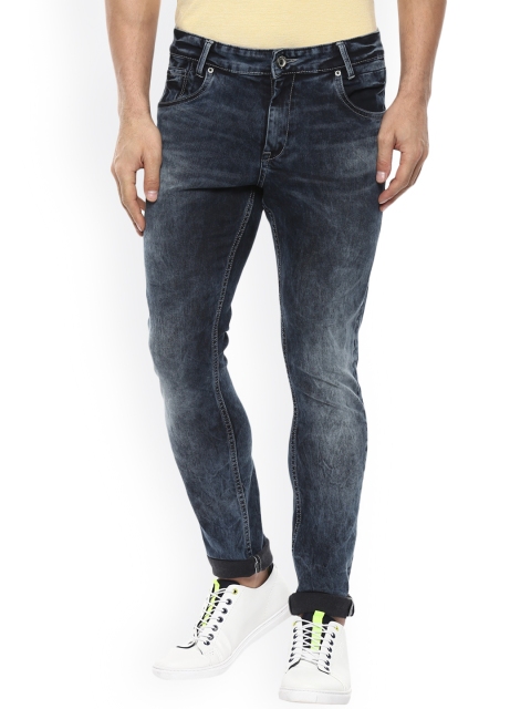 

Mufti Men Blue Skinny Fit Mid-Rise Clean Look Jeans